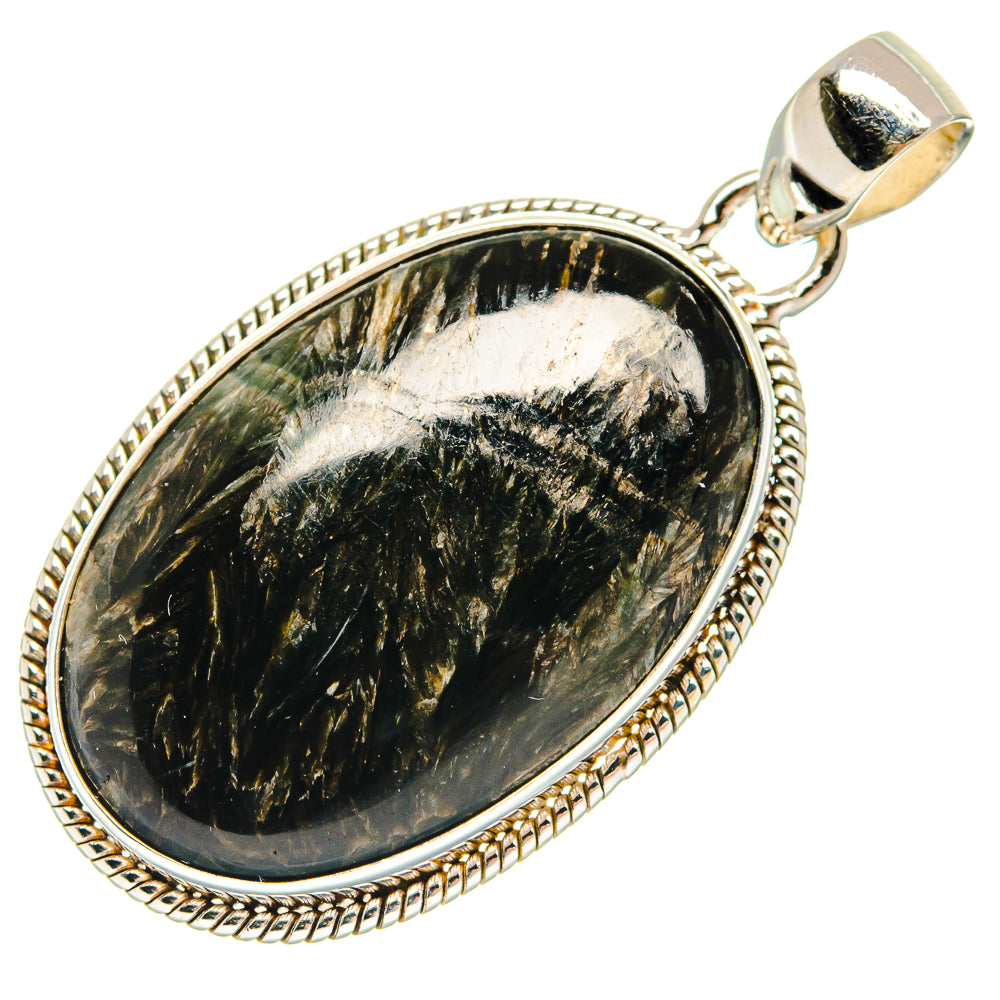 Seraphinite Pendants handcrafted by Ana Silver Co - PD23005 - Photo 2