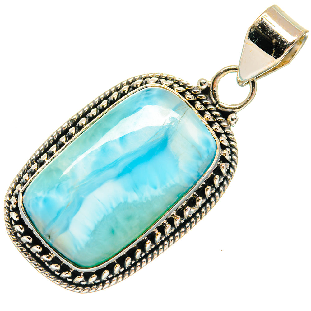 Larimar Pendants handcrafted by Ana Silver Co - PD23062 - Photo 2