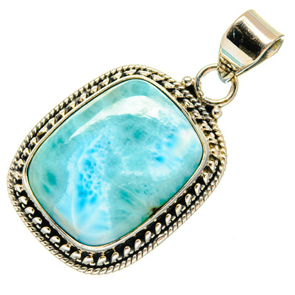 Larimar Pendants handcrafted by Ana Silver Co - PD23063 - Photo 2