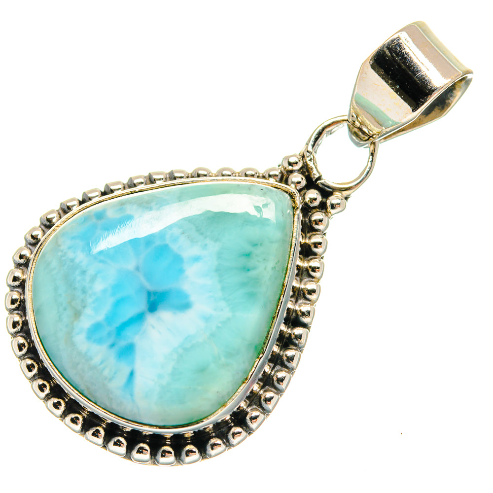 Larimar Pendants handcrafted by Ana Silver Co - PD23065 - Photo 2