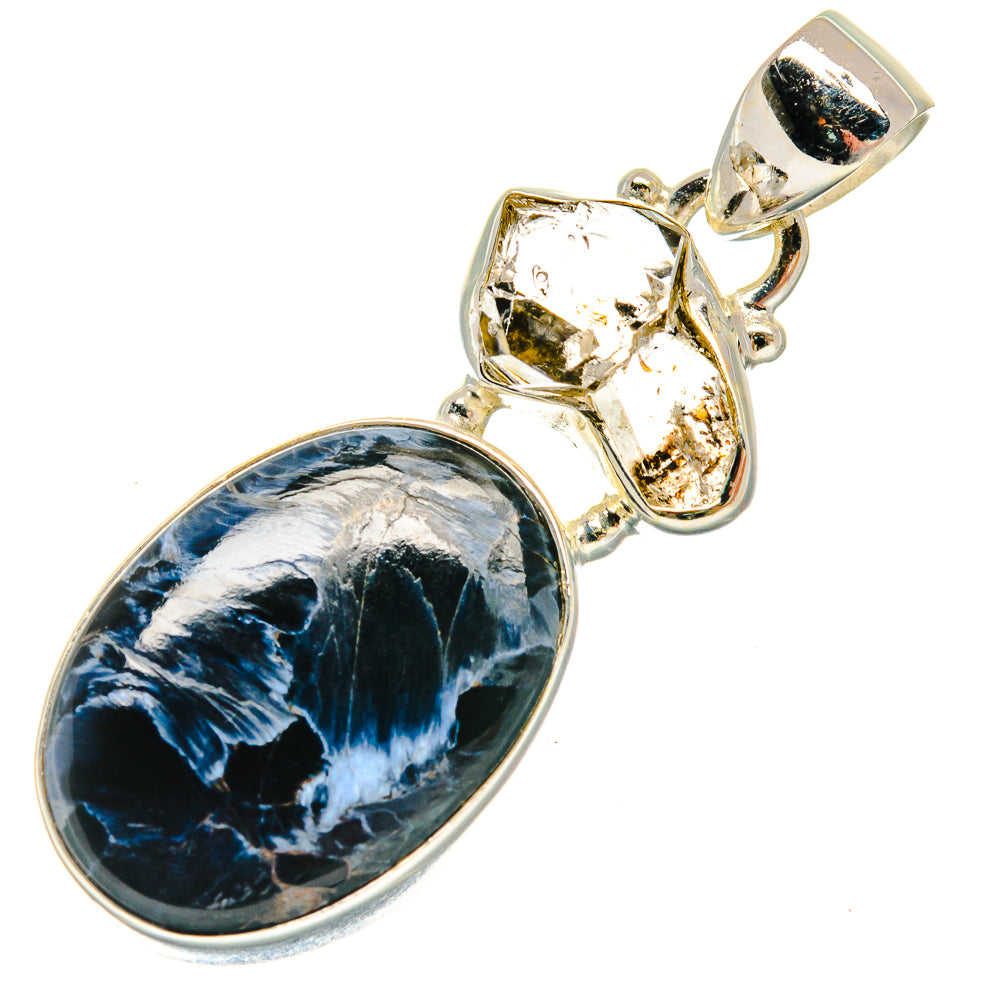 Pietersite Pendants handcrafted by Ana Silver Co - PD23070 - Photo 2