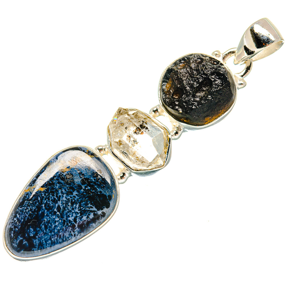 Pietersite Pendants handcrafted by Ana Silver Co - PD23075 - Photo 2