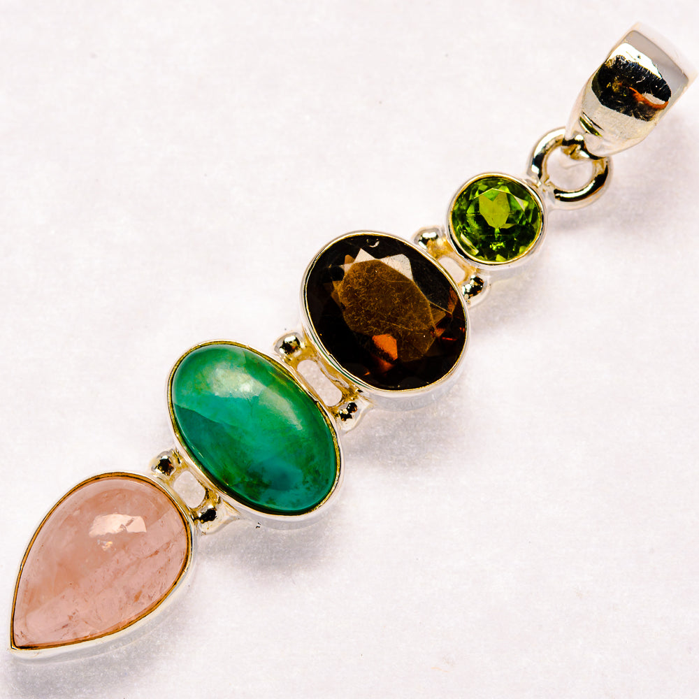 Rainbow Moonstone Pendants handcrafted by Ana Silver Co - PD23077 - Photo 2