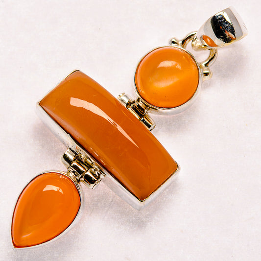 Sunstone Pendants handcrafted by Ana Silver Co - PD23084 - Photo 2