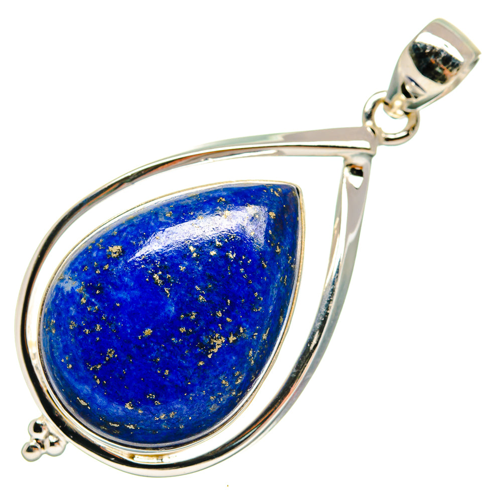 Lapis Lazuli Pendants handcrafted by Ana Silver Co - PD23102 - Photo 2