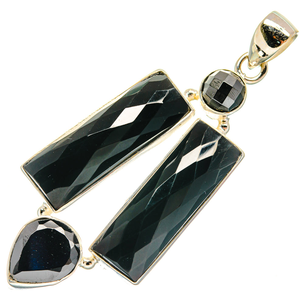 Black Onyx Pendants handcrafted by Ana Silver Co - PD23114 - Photo 2