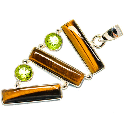 Tiger Eye Pendants handcrafted by Ana Silver Co - PD23116 - Photo 2