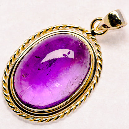 Amethyst Pendants handcrafted by Ana Silver Co - PD23133 - Photo 2