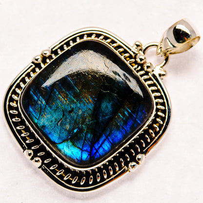 Labradorite Pendants handcrafted by Ana Silver Co - PD23144 - Photo 2
