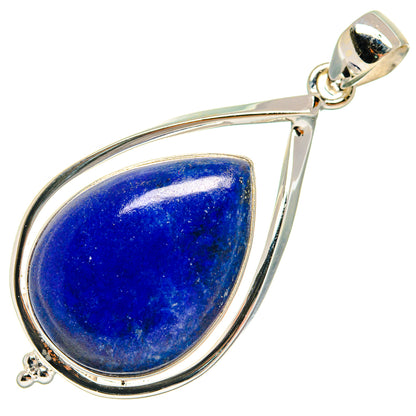 Lapis Lazuli Pendants handcrafted by Ana Silver Co - PD23152 - Photo 2