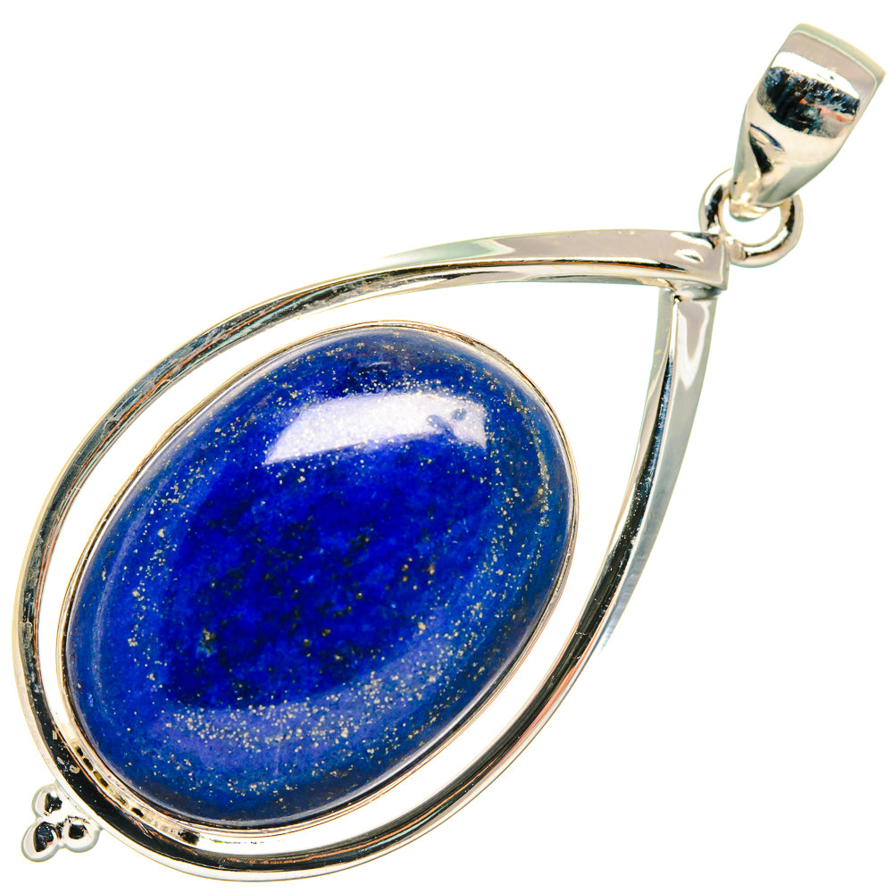Lapis Lazuli Pendants handcrafted by Ana Silver Co - PD23154 - Photo 2