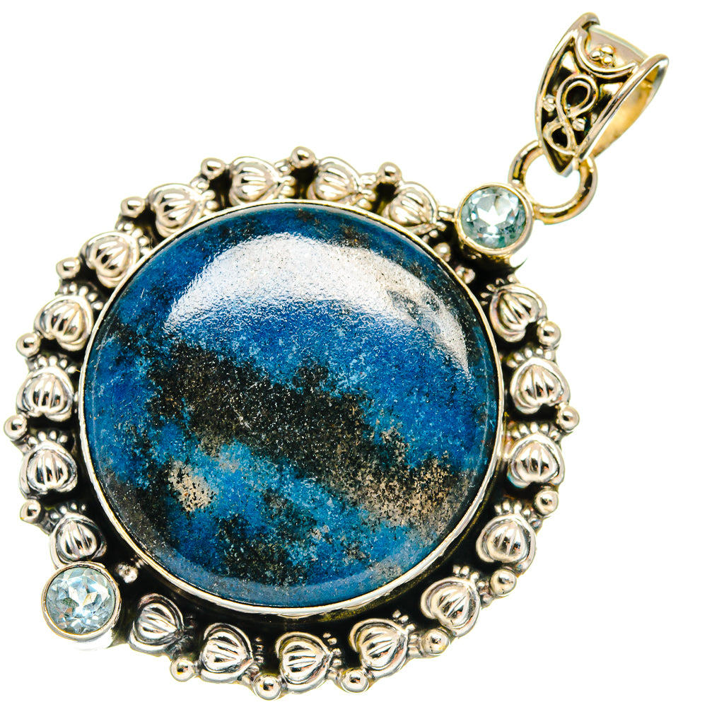 Shattuckite Pendants handcrafted by Ana Silver Co - PD23155 - Photo 2
