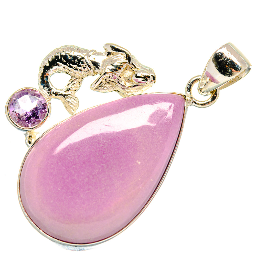 Phosphosiderite Pendants handcrafted by Ana Silver Co - PD23167 - Photo 2