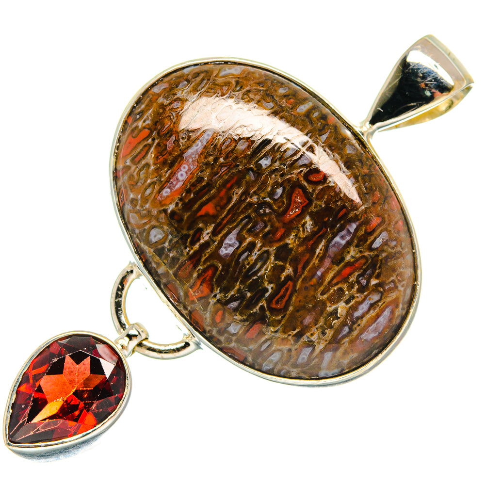 Dinosaur Bone Pendants handcrafted by Ana Silver Co - PD23169 - Photo 2