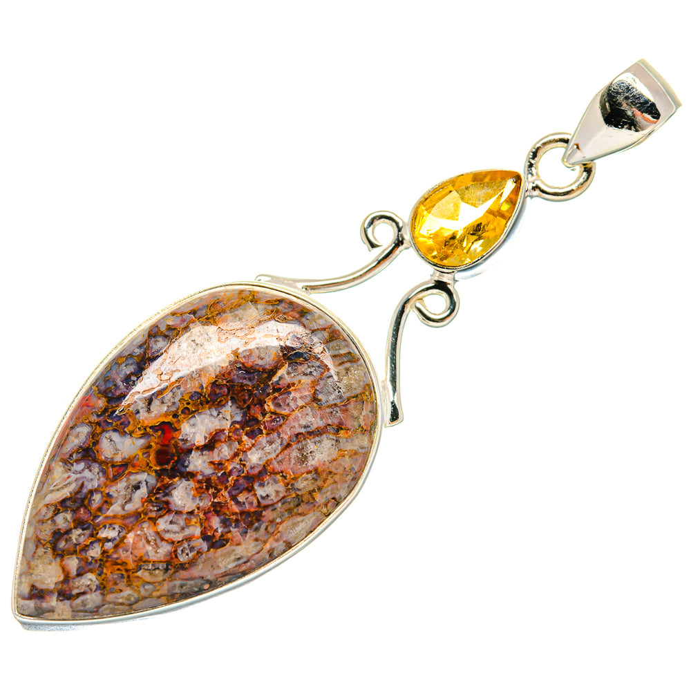 Dinosaur Bone Pendants handcrafted by Ana Silver Co - PD23174 - Photo 2