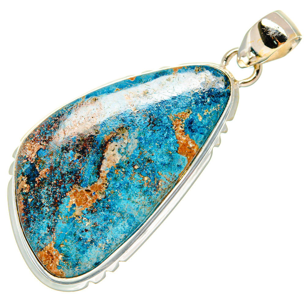 Shattuckite Pendants handcrafted by Ana Silver Co - PD23176 - Photo 2
