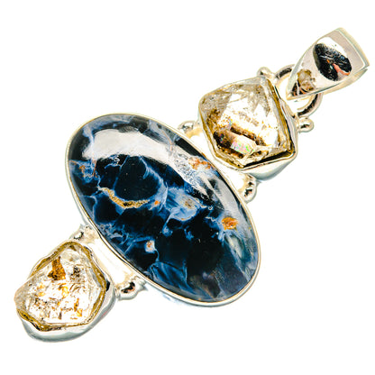 Pietersite Pendants handcrafted by Ana Silver Co - PD23182 - Photo 2