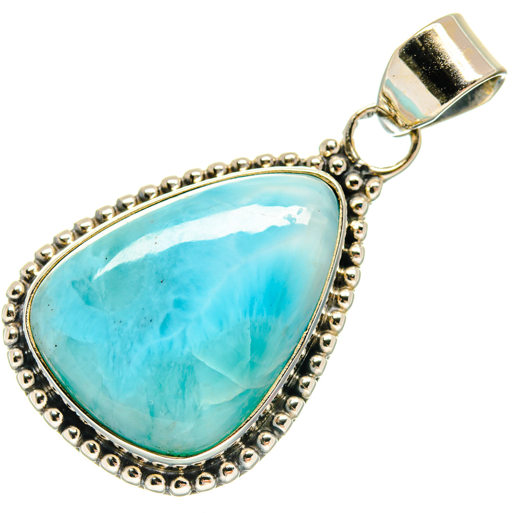 Larimar Pendants handcrafted by Ana Silver Co - PD23194 - Photo 2