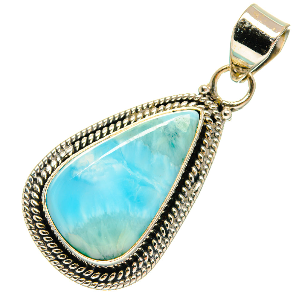 Larimar Pendants handcrafted by Ana Silver Co - PD23196 - Photo 2