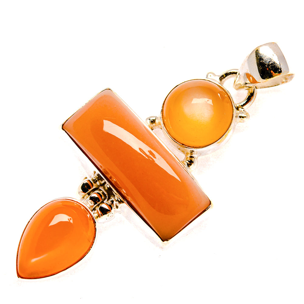 Sunstone Pendants handcrafted by Ana Silver Co - PD23209 - Photo 2