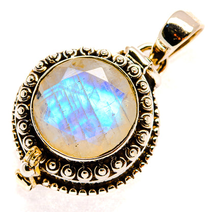 Rainbow Moonstone Pendants handcrafted by Ana Silver Co - PD23221 - Photo 2