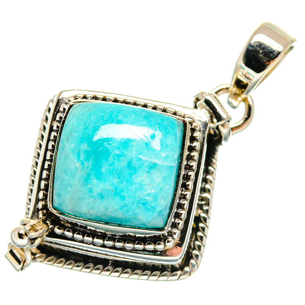 Larimar Pendants handcrafted by Ana Silver Co - PD23226 - Photo 2