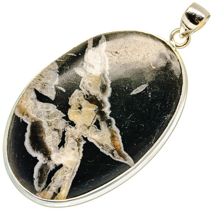 Chrysanthemum Stone Pendants handcrafted by Ana Silver Co - PD23245 - Photo 2