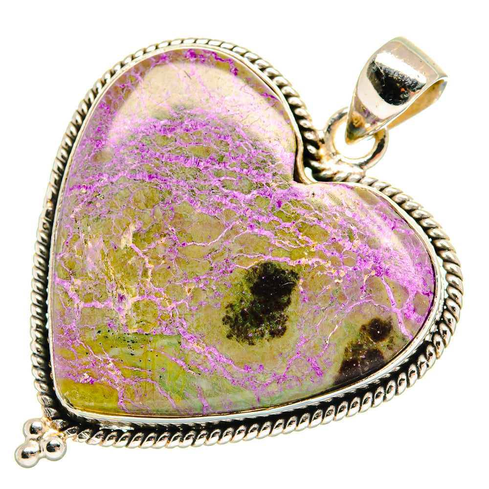 Stichtite Pendants handcrafted by Ana Silver Co - PD23262 - Photo 2