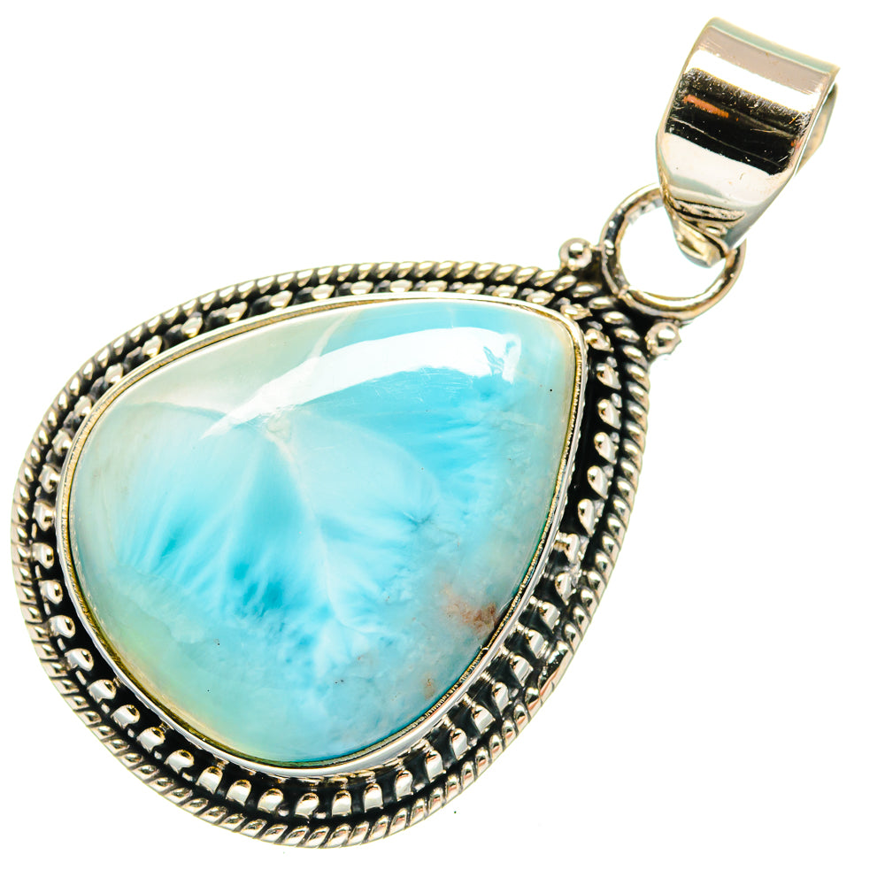 Larimar Pendants handcrafted by Ana Silver Co - PD23274 - Photo 2