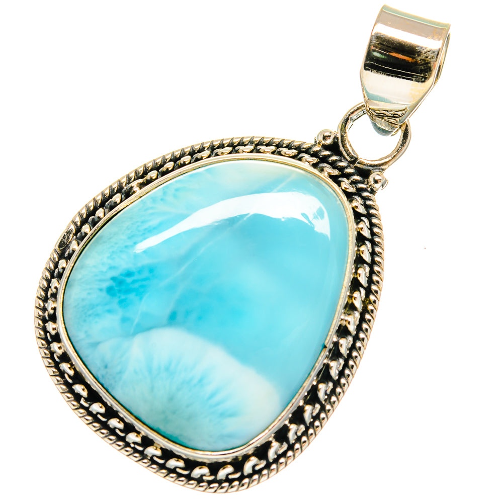 Larimar Pendants handcrafted by Ana Silver Co - PD23277 - Photo 2