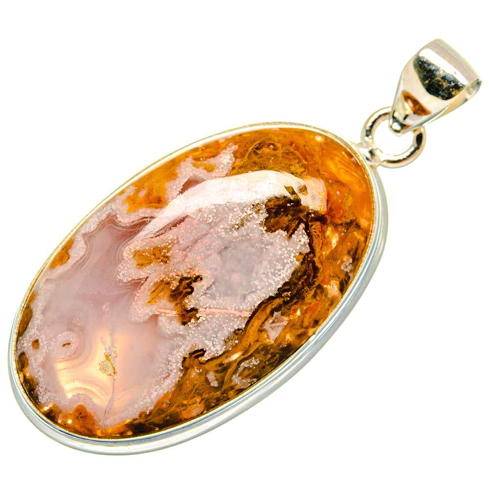 Ocean Jasper Pendants handcrafted by Ana Silver Co - PD23279 - Photo 2