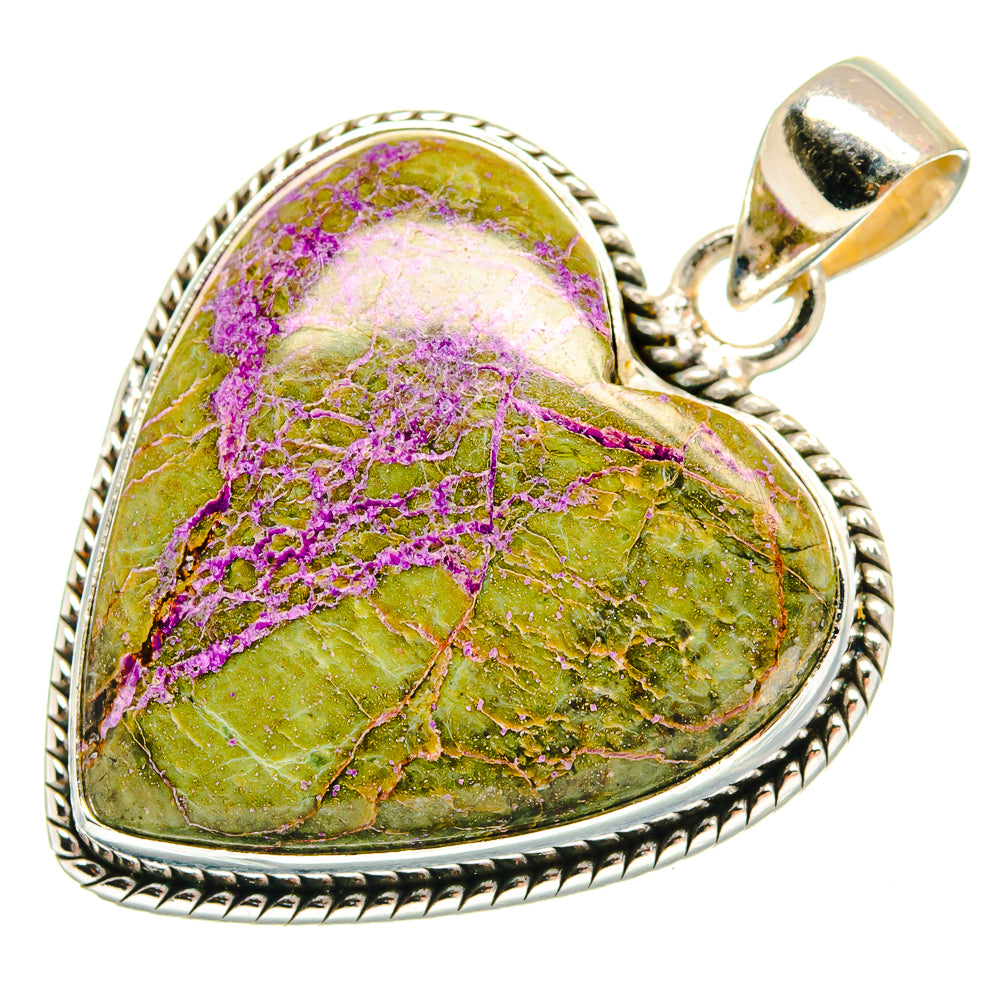 Stichtite Pendants handcrafted by Ana Silver Co - PD23305 - Photo 2
