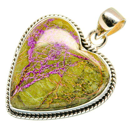Stichtite Pendants handcrafted by Ana Silver Co - PD23305 - Photo 2