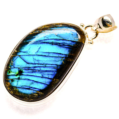 Labradorite Pendants handcrafted by Ana Silver Co - PD23320 - Photo 2