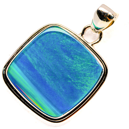 Aura Opal Pendants handcrafted by Ana Silver Co - PD23352 - Photo 2