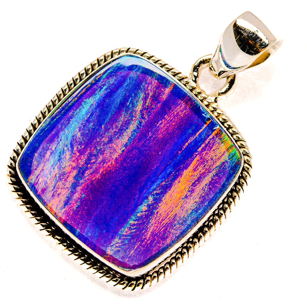Aura Opal Pendants handcrafted by Ana Silver Co - PD23353 - Photo 2