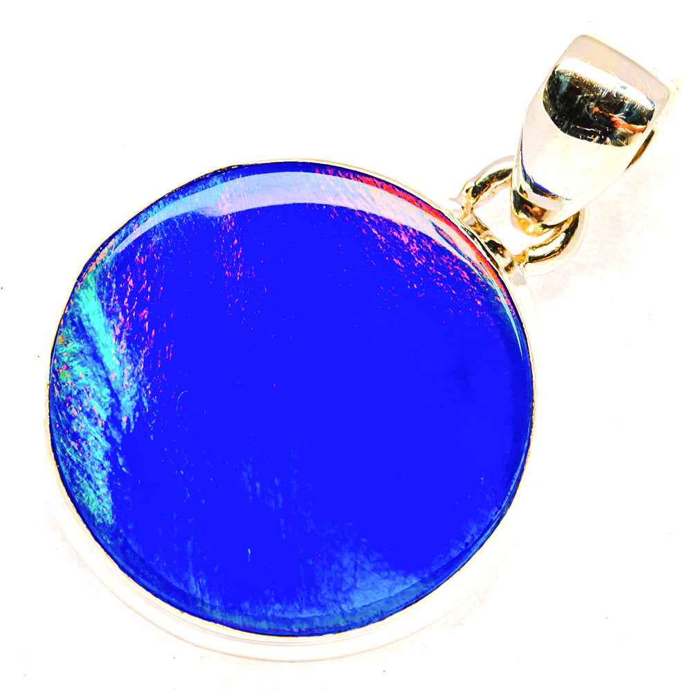 Aura Opal Pendants handcrafted by Ana Silver Co - PD23354 - Photo 2
