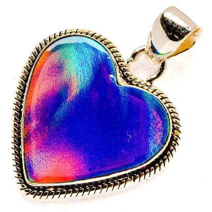 Aura Opal Pendants handcrafted by Ana Silver Co - PD23357 - Photo 2