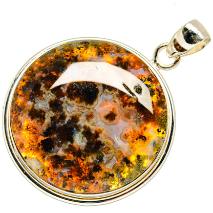 Ocean Jasper Pendants handcrafted by Ana Silver Co - PD23361 - Photo 2