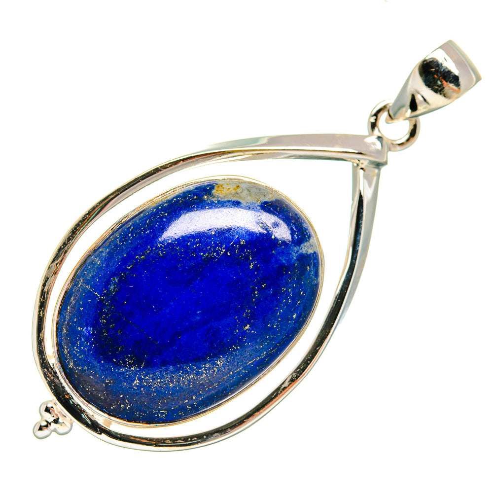 Lapis Lazuli Pendants handcrafted by Ana Silver Co - PD23367 - Photo 2