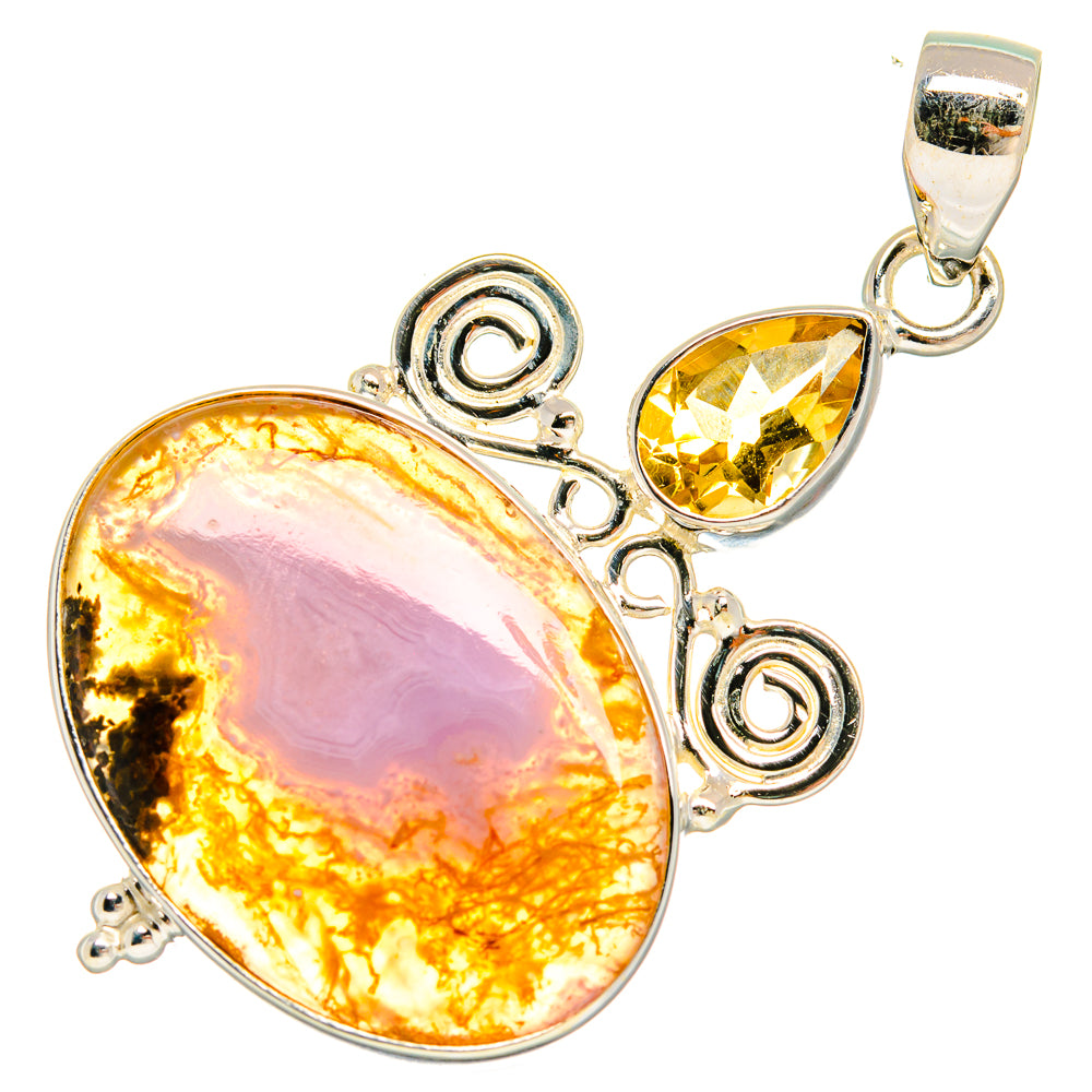Ocean Jasper Pendants handcrafted by Ana Silver Co - PD23378 - Photo 2