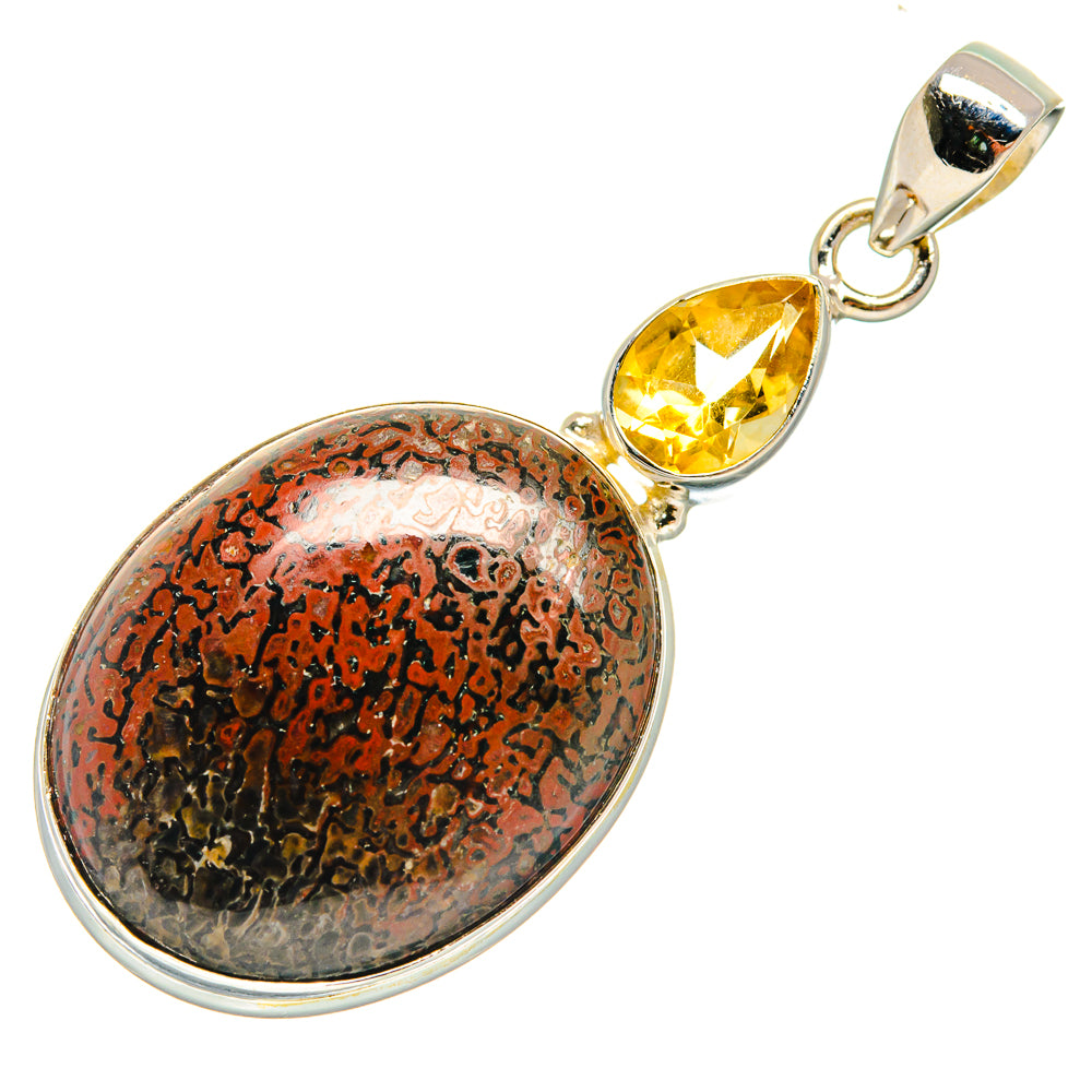 Dinosaur Bone Pendants handcrafted by Ana Silver Co - PD23381 - Photo 2