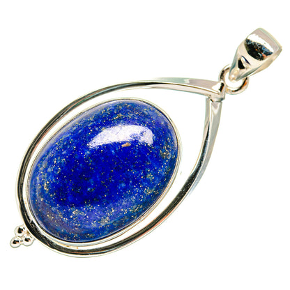 Lapis Lazuli Pendants handcrafted by Ana Silver Co - PD23382 - Photo 2