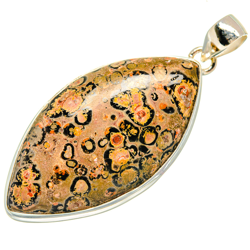 Poppy Jasper Pendants handcrafted by Ana Silver Co - PD23384 - Photo 2