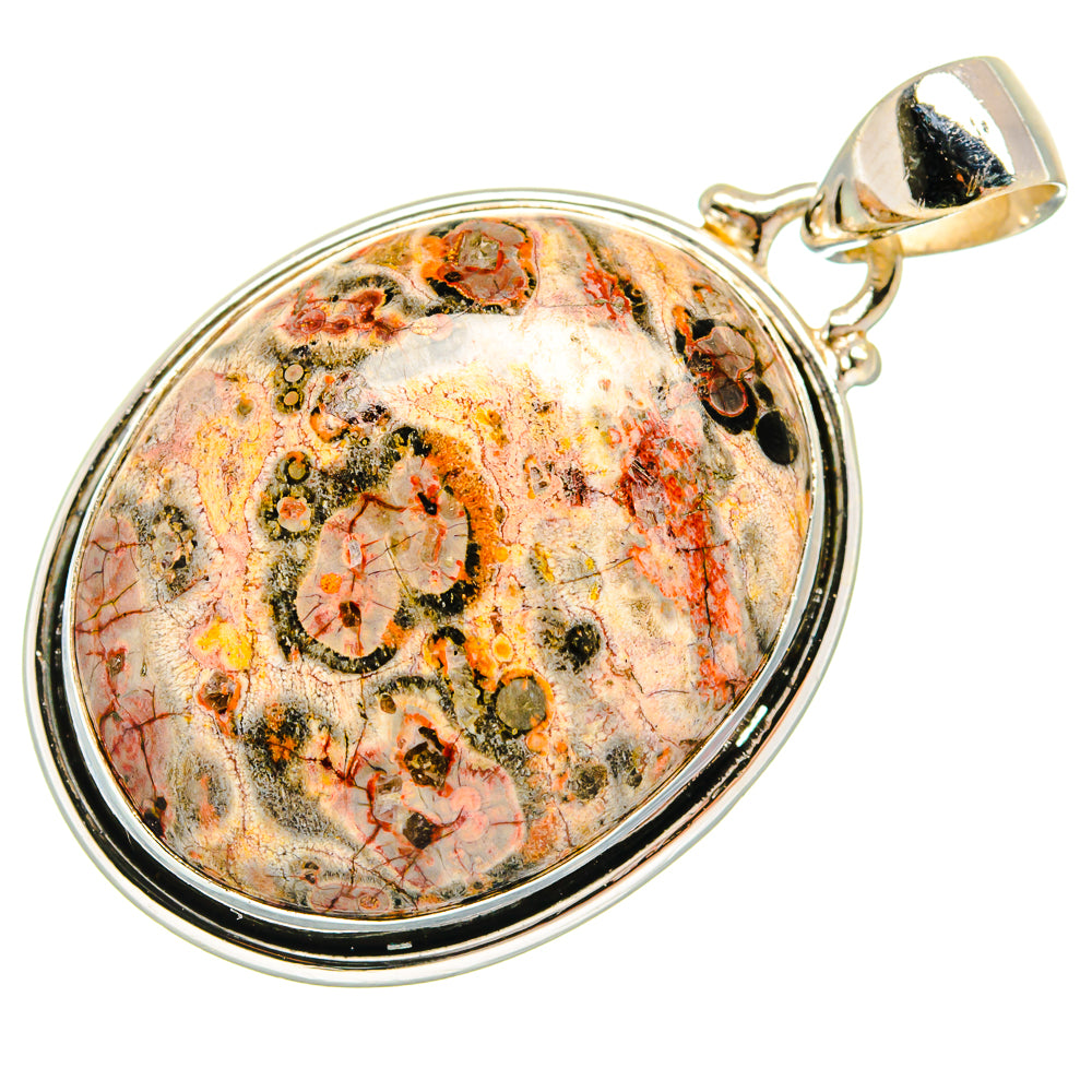 Poppy Jasper Pendants handcrafted by Ana Silver Co - PD23390 - Photo 2
