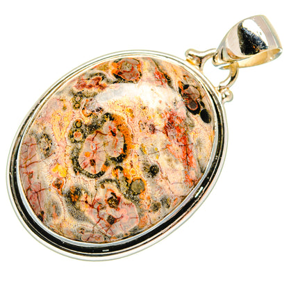 Poppy Jasper Pendants handcrafted by Ana Silver Co - PD23390 - Photo 2