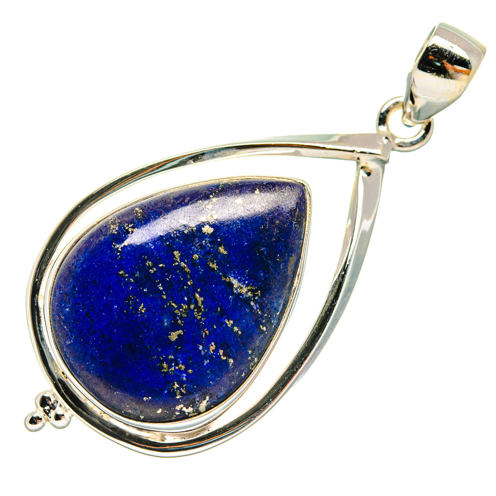 Lapis Lazuli Pendants handcrafted by Ana Silver Co - PD23403 - Photo 2