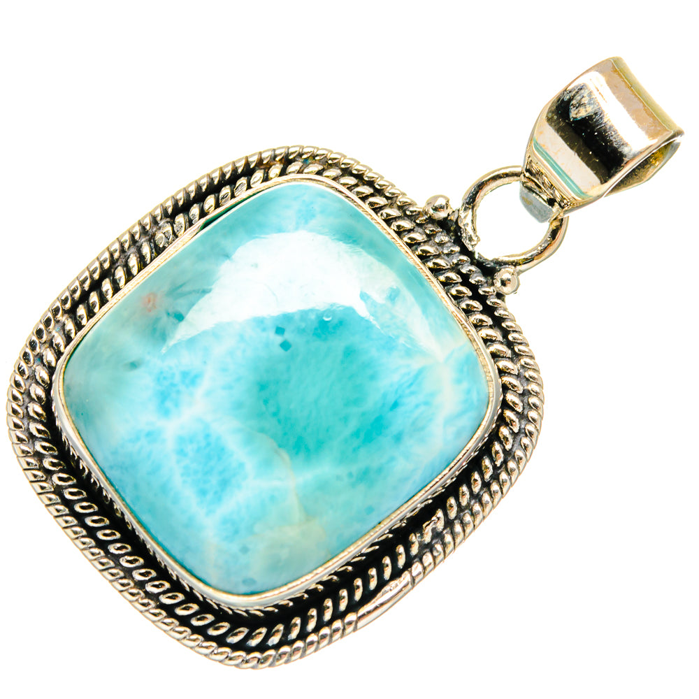 Larimar Pendants handcrafted by Ana Silver Co - PD23406 - Photo 2