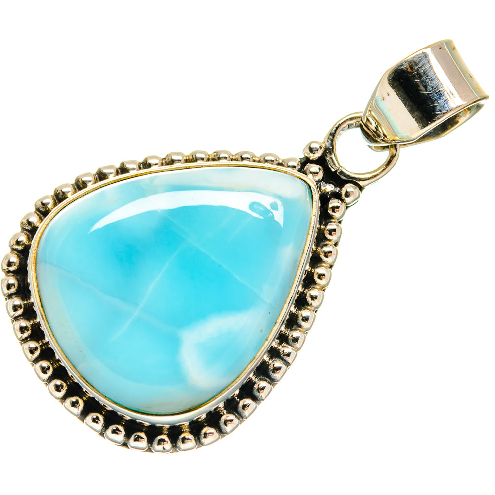 Larimar Pendants handcrafted by Ana Silver Co - PD23407 - Photo 2