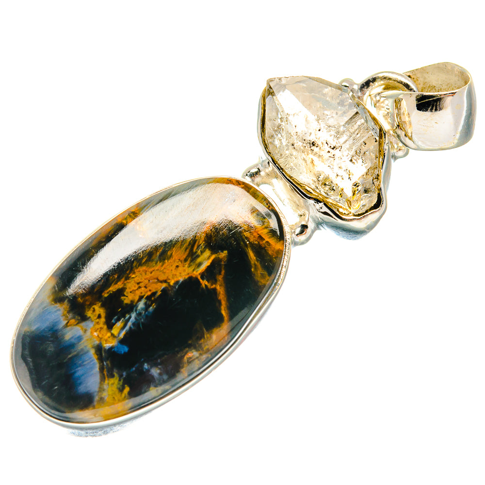 Pietersite Pendants handcrafted by Ana Silver Co - PD23412 - Photo 2